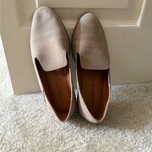 Lucky Brand Beige Slip-On Loafers